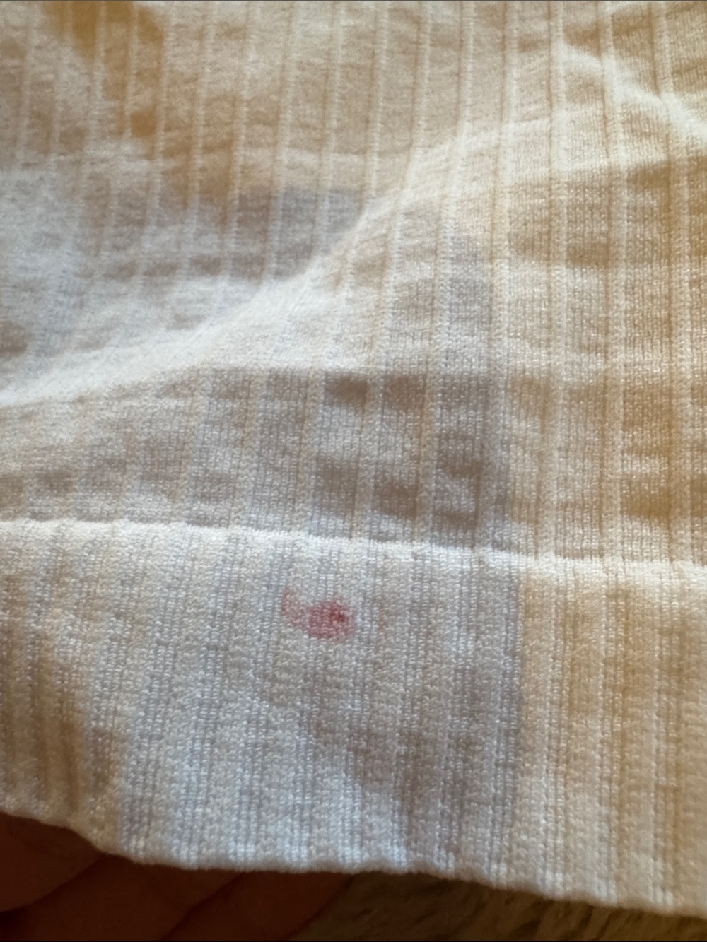 lululemon athletica White Ribbed Racerback Tank - Picture 5 of 6
